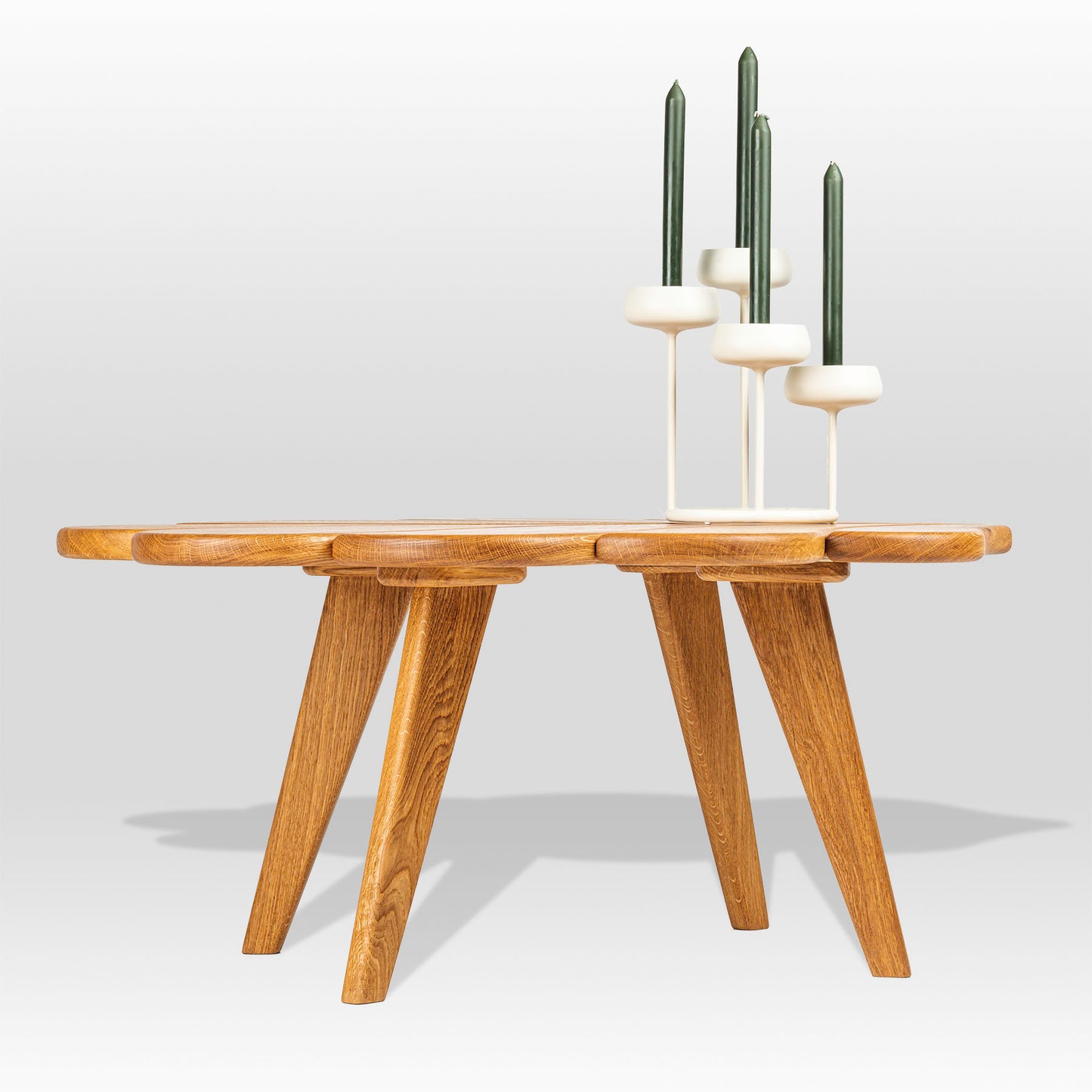 award winning 'Eikinot' coffee table with candle holder on top